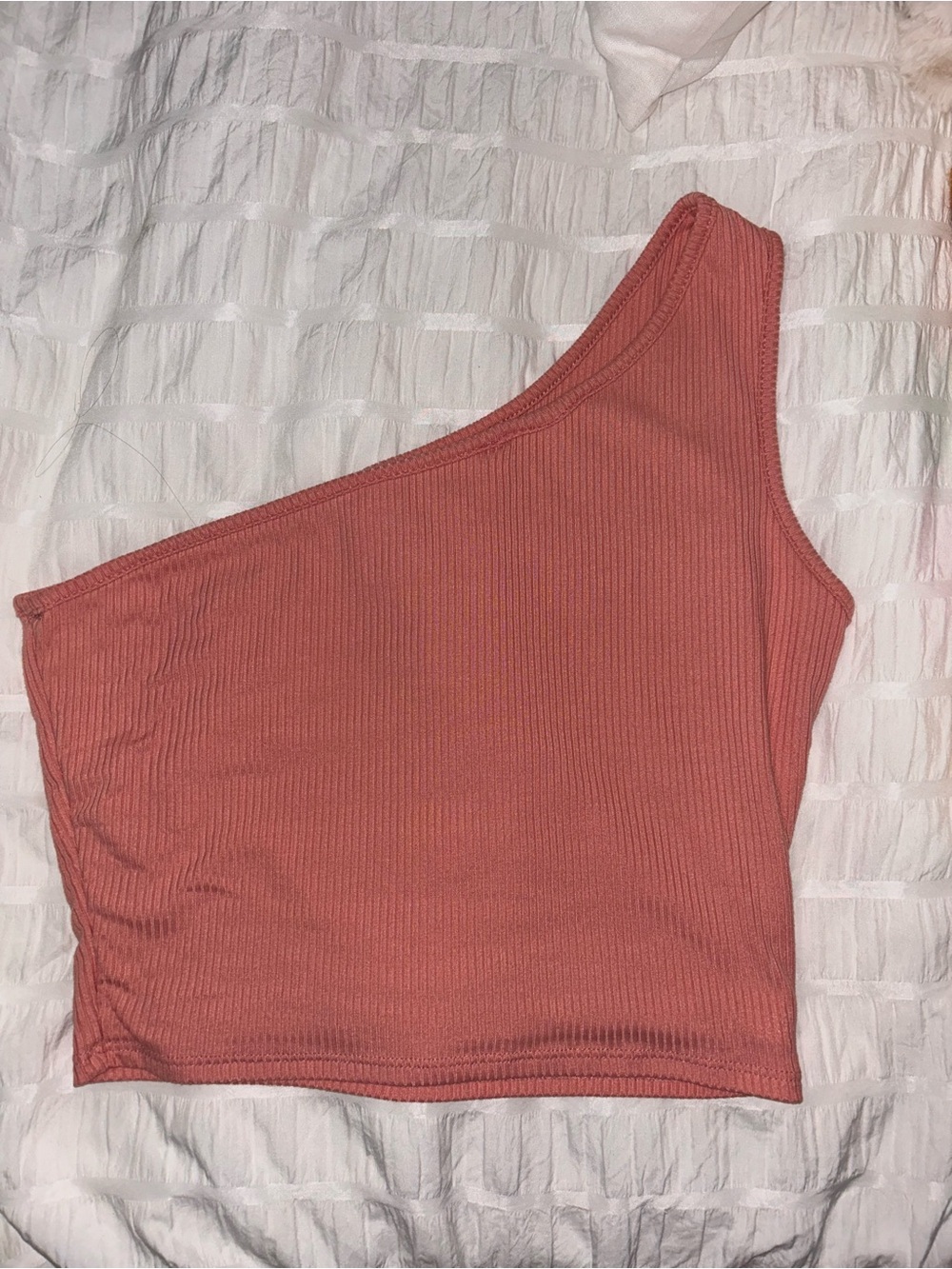 Asymmetrical crop top